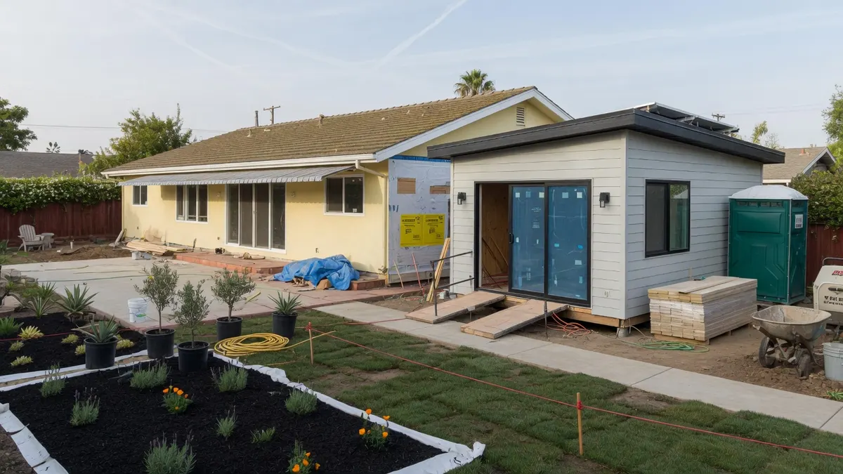 Photorealistic home improvement photo for The Complete Guide to Building an ADU (Granny Flat) in Sacramento in 2026