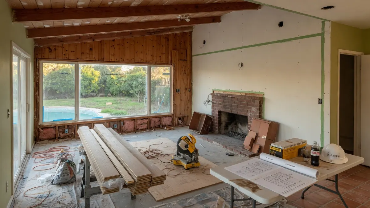 Photorealistic home improvement photo for Arden-Arcade Mid-Century Remodels: Open Plans Without Regret