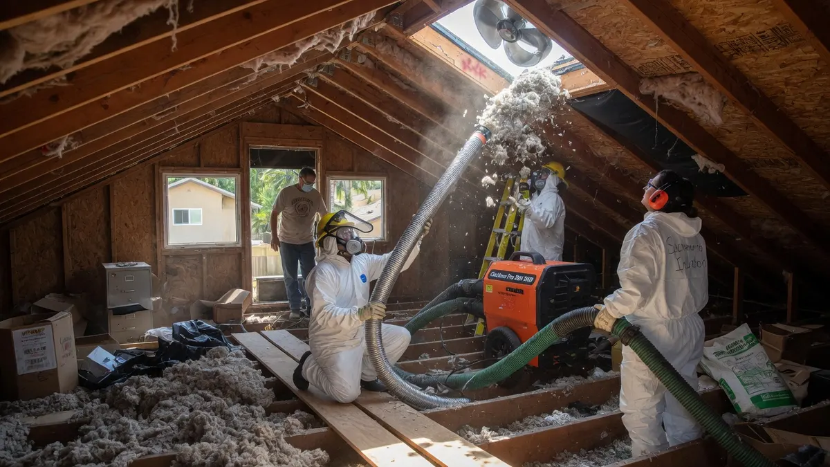 Photorealistic home improvement photo for Attic Air Sealing and Insulation in Sacramento: Costs, Rebates, R-Values, and Contractor Scope