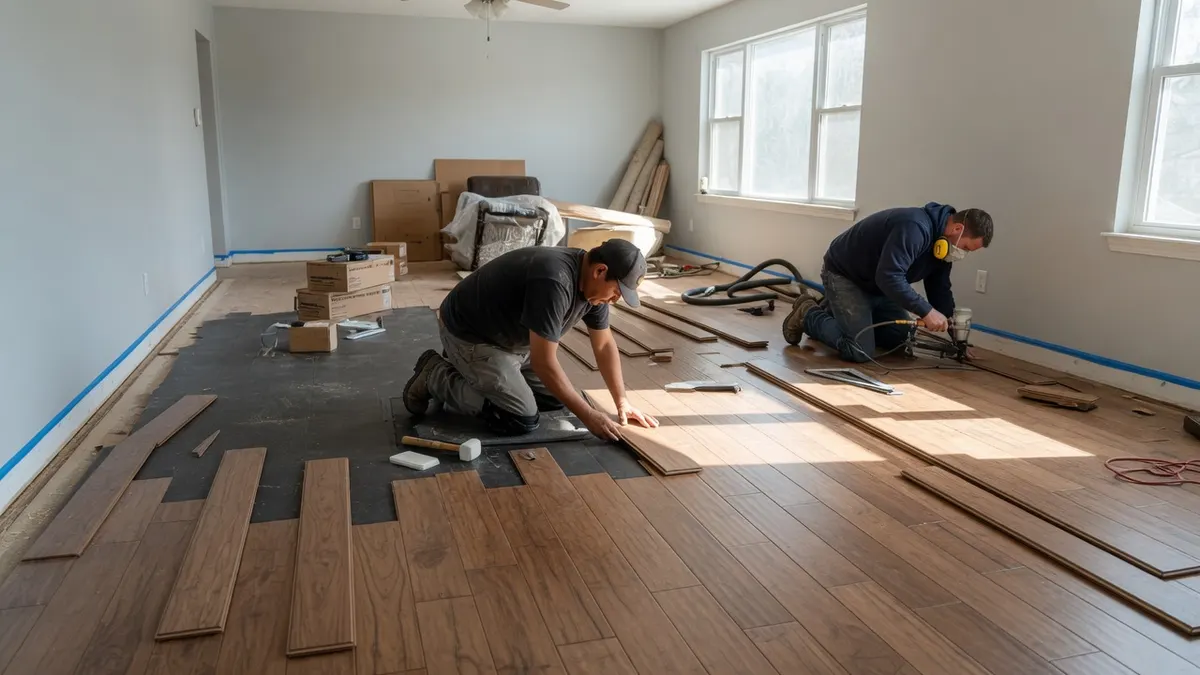 Photorealistic home improvement photo for Best Flooring Options for Sacramento Homes: A Complete 2026 Guide