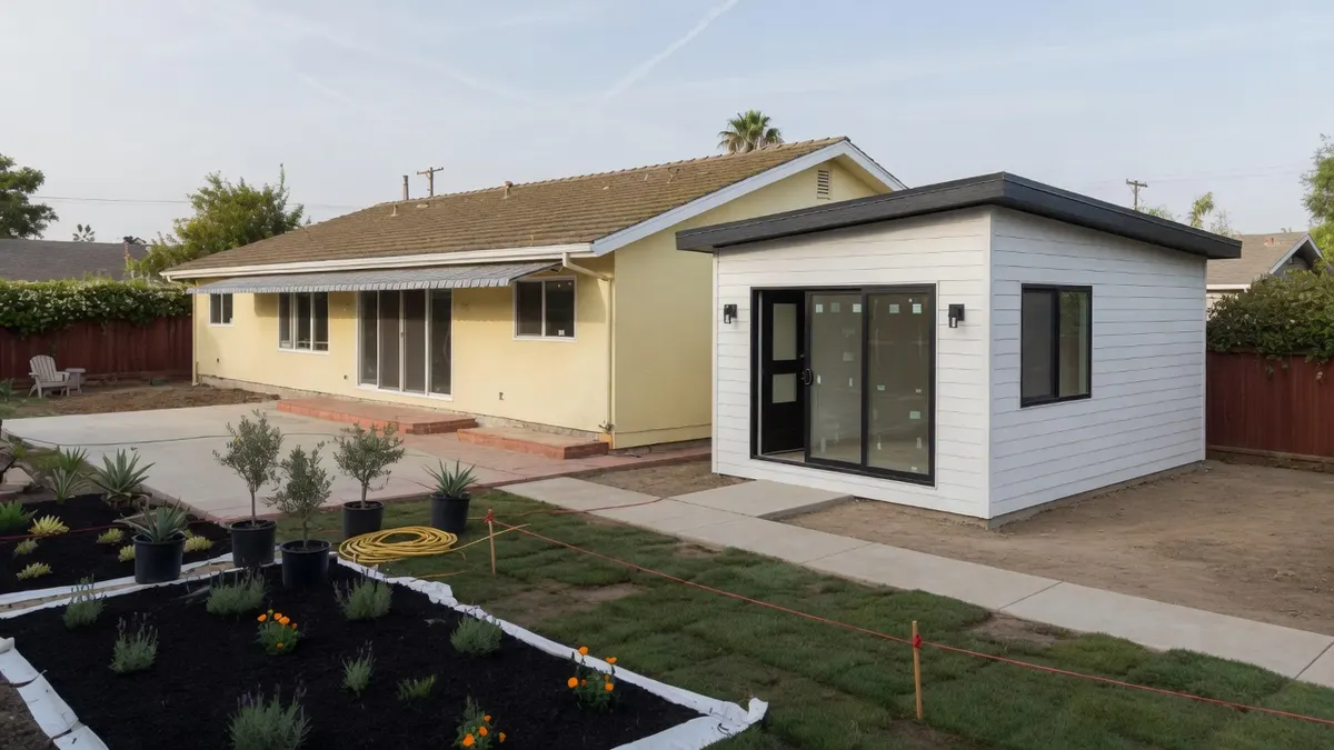 Photorealistic home improvement photo for Best Sacramento-Area Cities for ADUs in 2026: Permits, Plans, and Rule Traps