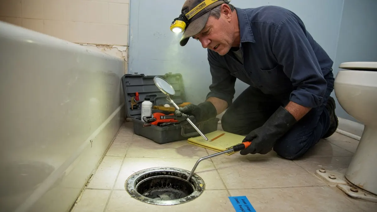 Photorealistic home improvement photo for Citrus Heights Sewer Smells in Bathrooms and Laundry Rooms: What to Check First