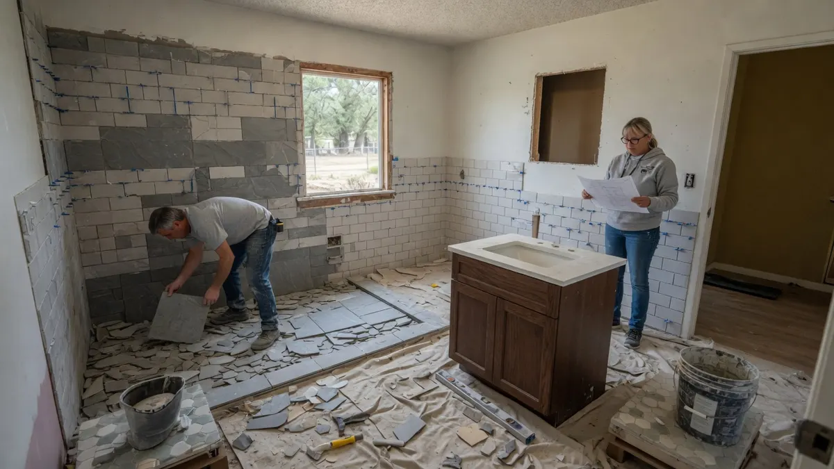 Photorealistic home improvement photo for The Complete Bathroom Remodel Cost Guide for Sacramento Homeowners (2026)
