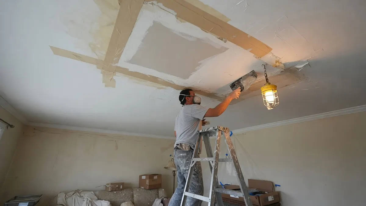 Photorealistic home improvement photo for Drywall Repair & Installation Cost in Sacramento (2026)