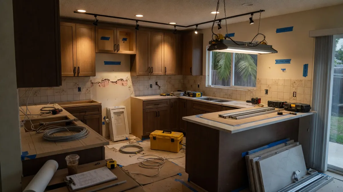 Photorealistic home improvement photo for El Dorado Hills Kitchen Lighting Layers That Make Remodels Feel Finished