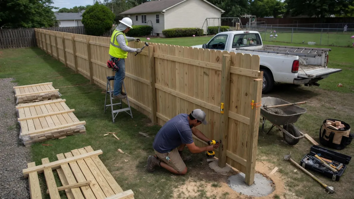 Photorealistic home improvement photo for Fence Installation Cost in Sacramento: Materials, Labor, and What to Expect (2026)