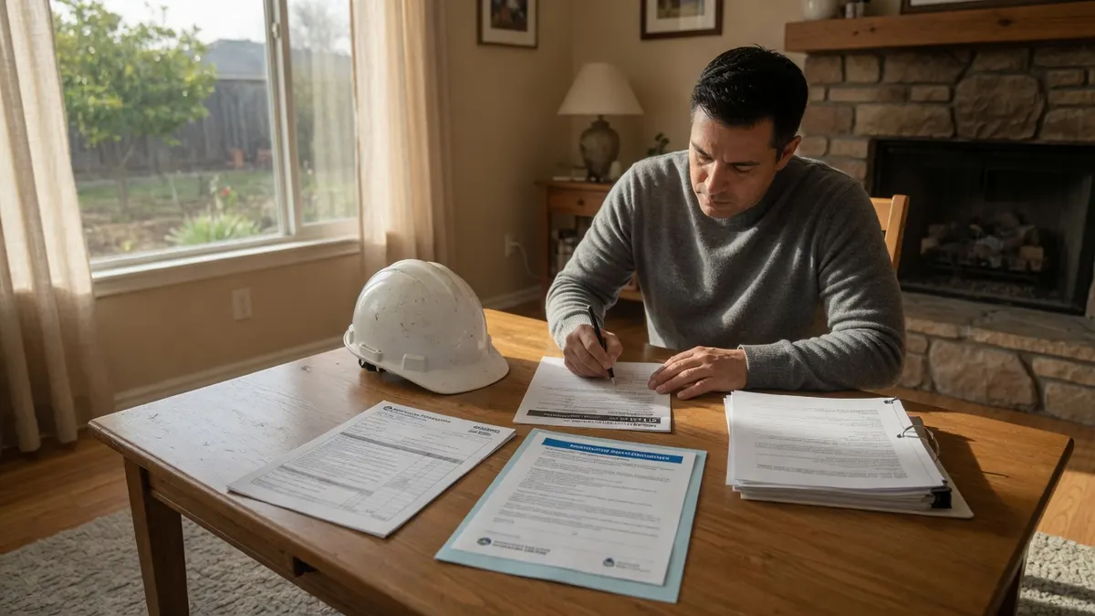 Photorealistic home improvement photo for Home Improvement Permits in California: What Requires a Permit and How to Get One