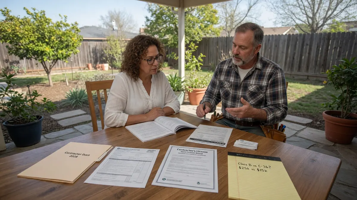 Photorealistic home improvement photo for How Contractor Bonds Protect California Homeowners