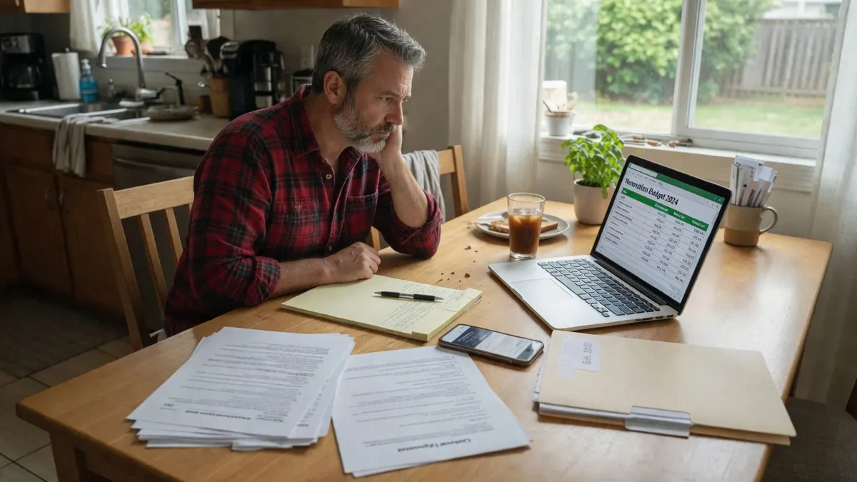 Photorealistic home improvement photo for How to Budget a Home Renovation in Sacramento: Real Numbers and Smart Planning