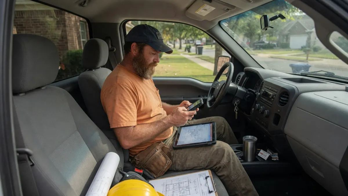 Photorealistic home improvement photo for How to Set Up Your Contractor Business on Nextdoor (Step-by-Step)