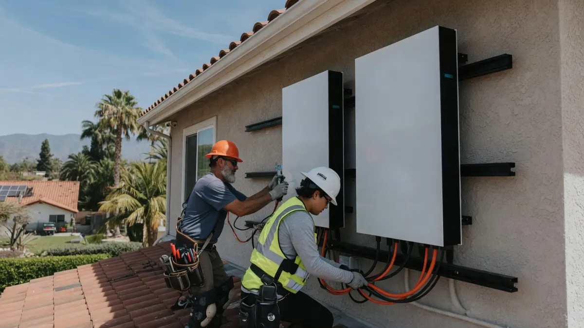 Photorealistic home improvement photo for Lincoln Solar Battery Backup Planning During a Remodel