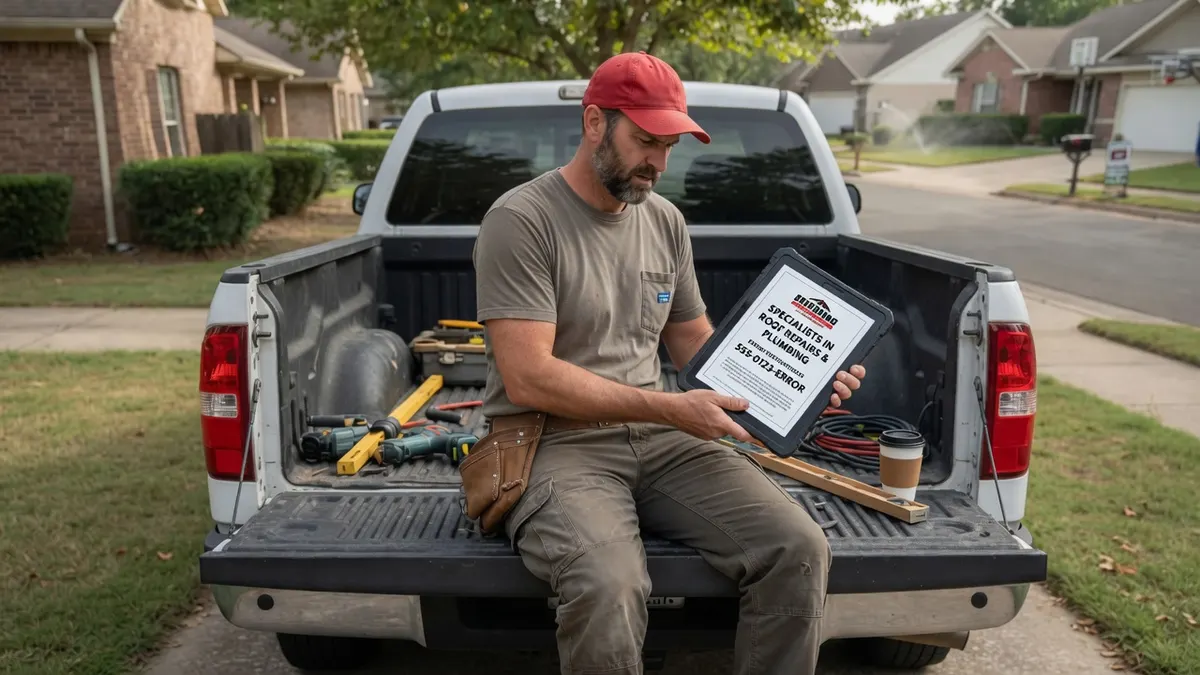Photorealistic home improvement photo for 5 Mistakes Contractors Make on Nextdoor (and How to Fix Them)