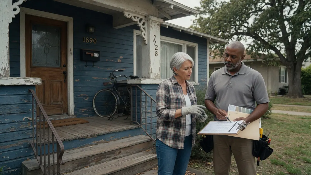 Photorealistic home improvement photo for Red Flags: How to Spot an Unlicensed Contractor Before It's Too Late