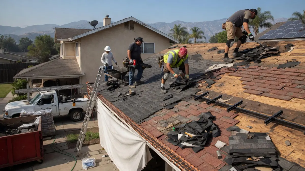 Photorealistic home improvement photo for Rocklin Roof Replacement Choices for Tile, Shingle, and Solar-Ready Homes