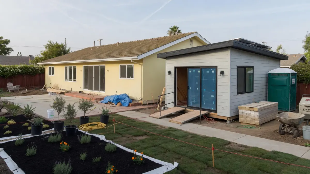 Photorealistic home improvement photo for Sacramento ADU Budget Reality Check for Backyard Cottages