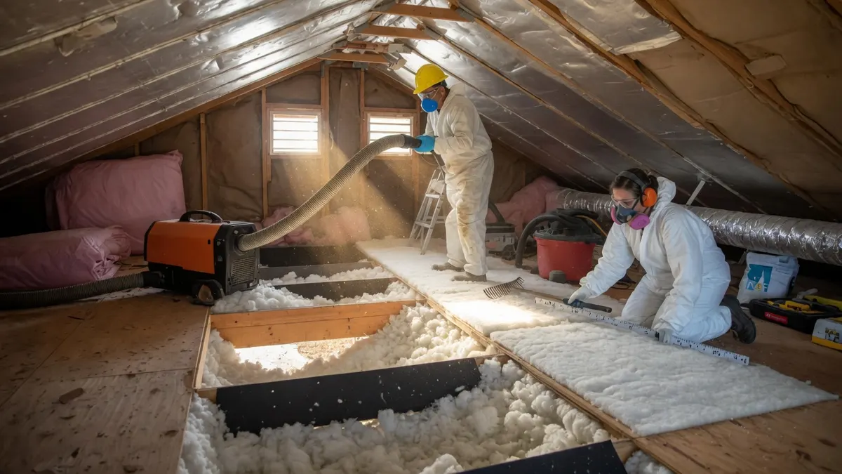 Photorealistic home improvement photo for Sacramento Attic Insulation Fixes Before Summer Cooling Bills Spike