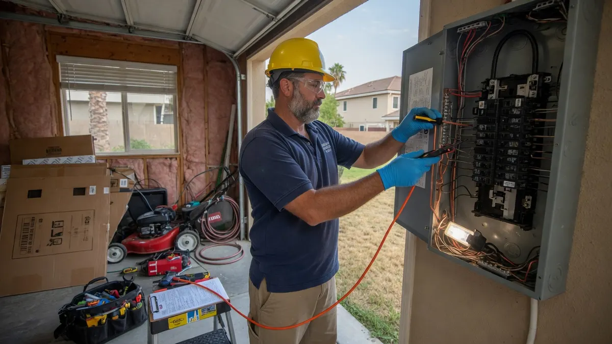 Photorealistic home improvement photo for Sacramento Electrical Panel Inspection Scheduling: What Homeowners Should Expect
