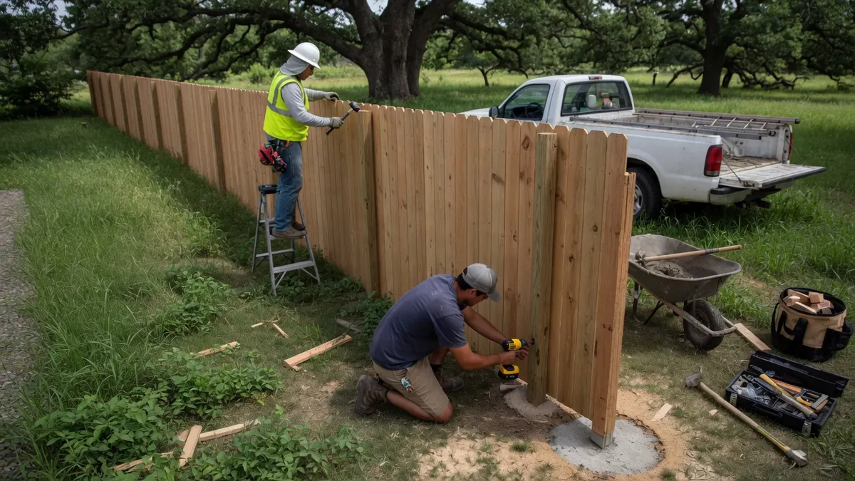 Photorealistic home improvement photo for Fence Installation Costs in Sacramento: Materials, Styles, and What to Expect