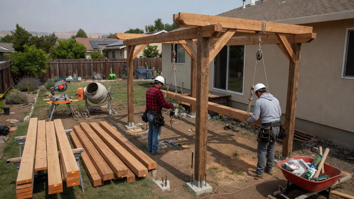 Photorealistic home improvement photo for Spring 2026: Best Outdoor Living Upgrades for Sacramento Homeowners