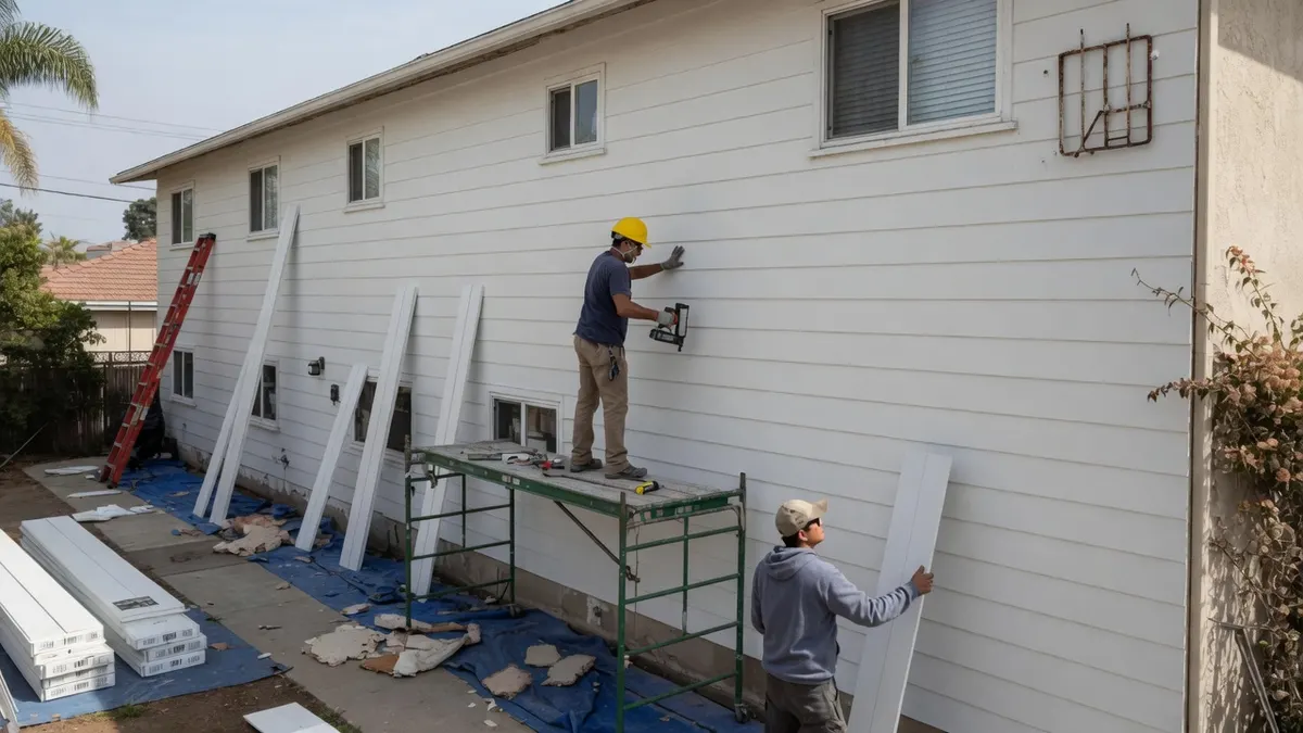 Photorealistic home improvement photo for Siding Replacement Cost in Sacramento (2026)