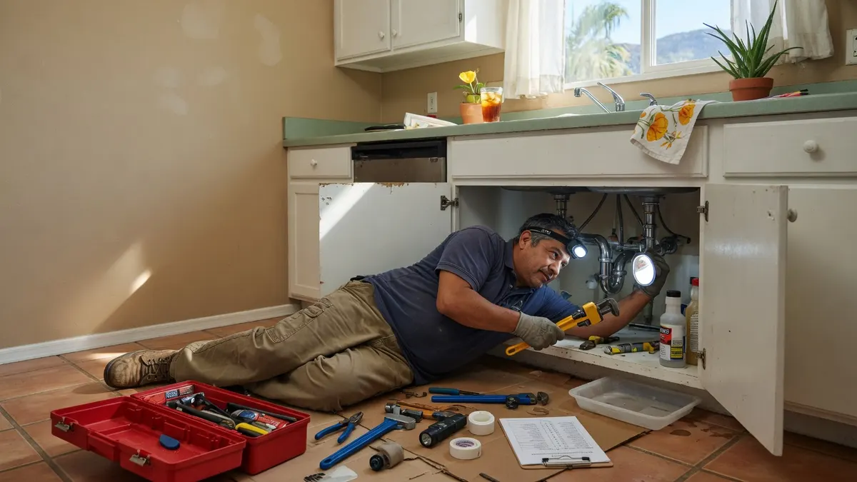 Photorealistic home improvement photo for Spring Plumbing Checkup: 10 Things Every Sacramento Homeowner Should Inspect