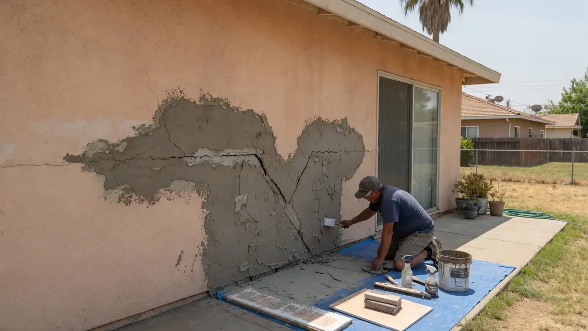 Photorealistic home improvement photo for Stucco Repair and Replacement Costs in Sacramento: What Homeowners Are Actually Paying