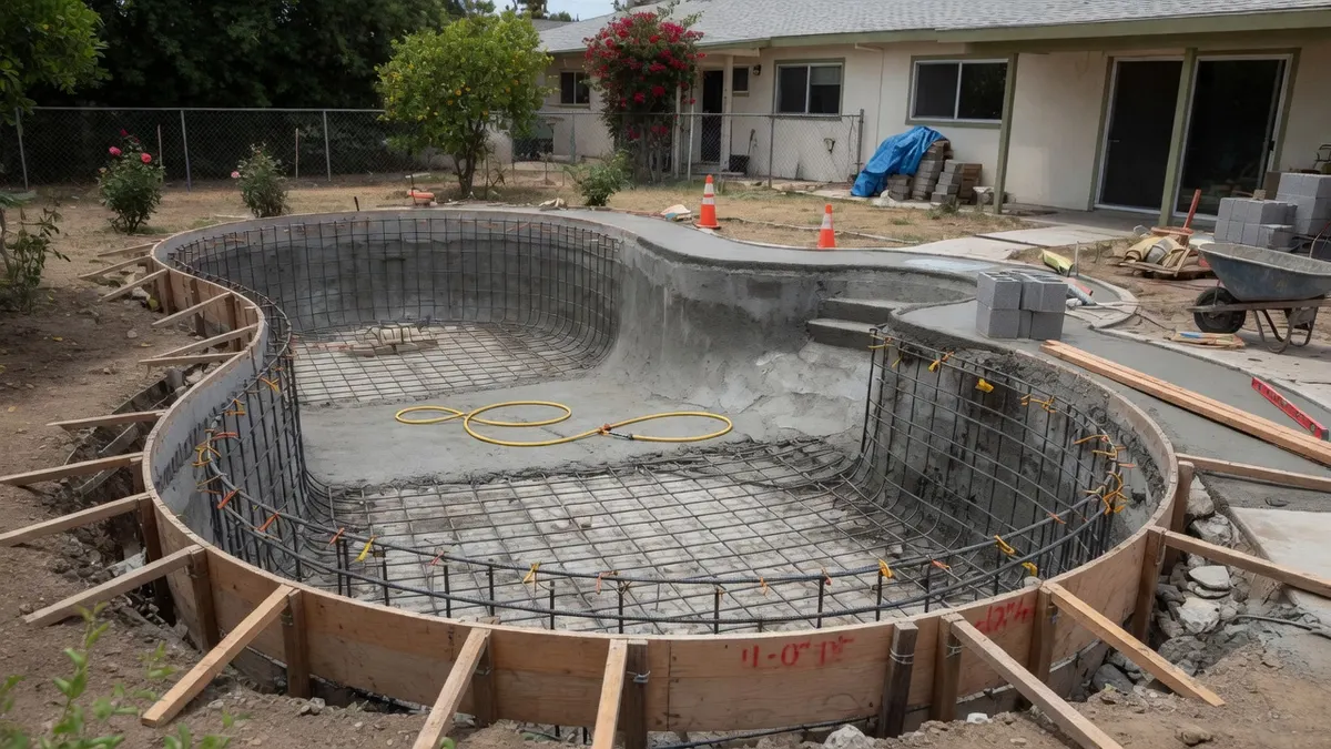 Photorealistic home improvement photo for How Much Does a Swimming Pool Cost in Sacramento? (2026 Prices)