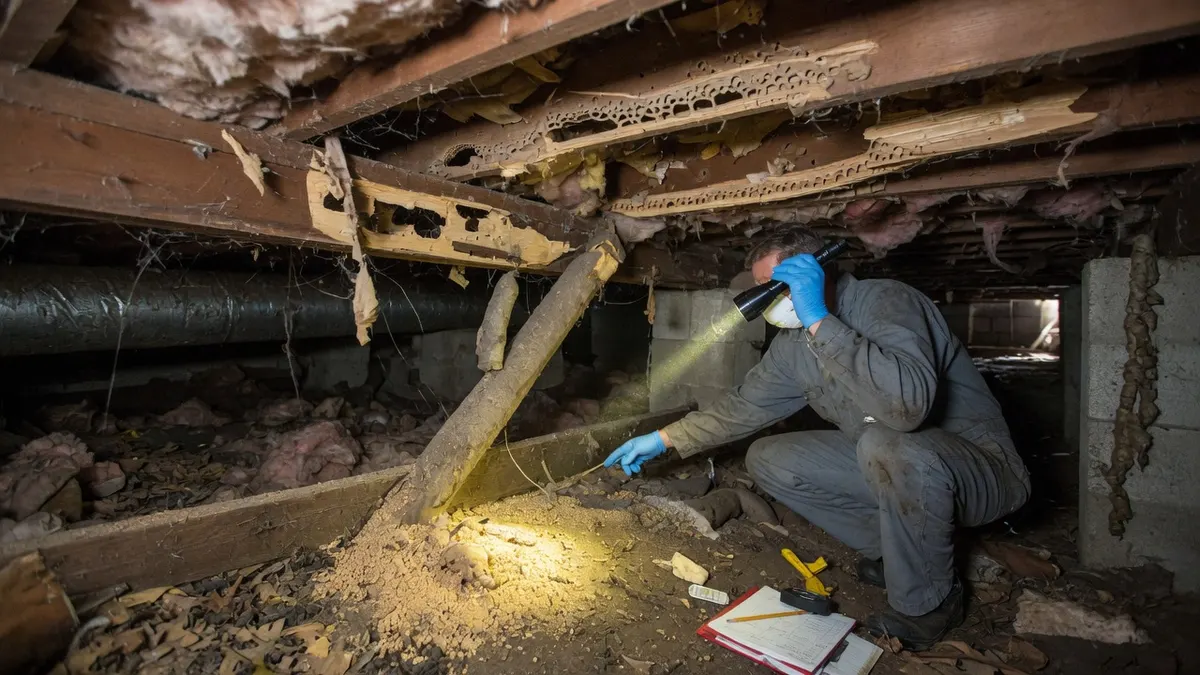 Photorealistic home improvement photo for Termite Damage Repair in Sacramento: What It Costs and How to Handle It