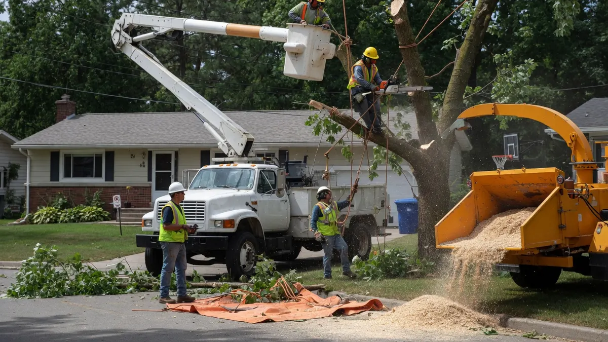 Photorealistic home improvement photo for Tree Removal and Trimming Costs in Sacramento