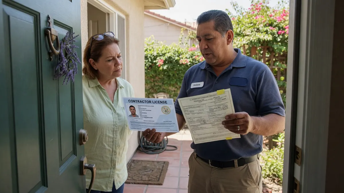 Photorealistic home improvement photo for Understanding California Contractor Licensing: What Homeowners Need to Know