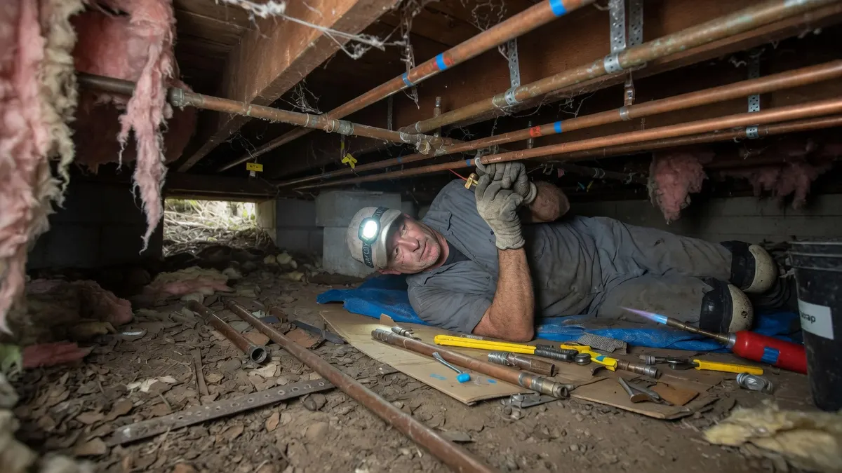 Photorealistic home improvement photo for Whole-House Repiping in Sacramento: Costs, Signs, and What to Expect (2026)