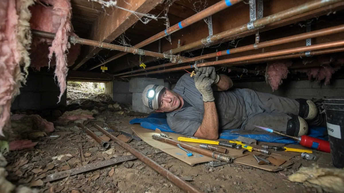 Photorealistic home improvement photo for Whole House Repiping in Sacramento: What It Costs and When You Actually Need It
